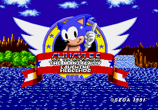Chuckles the Maniacally Laughing Hedgehog